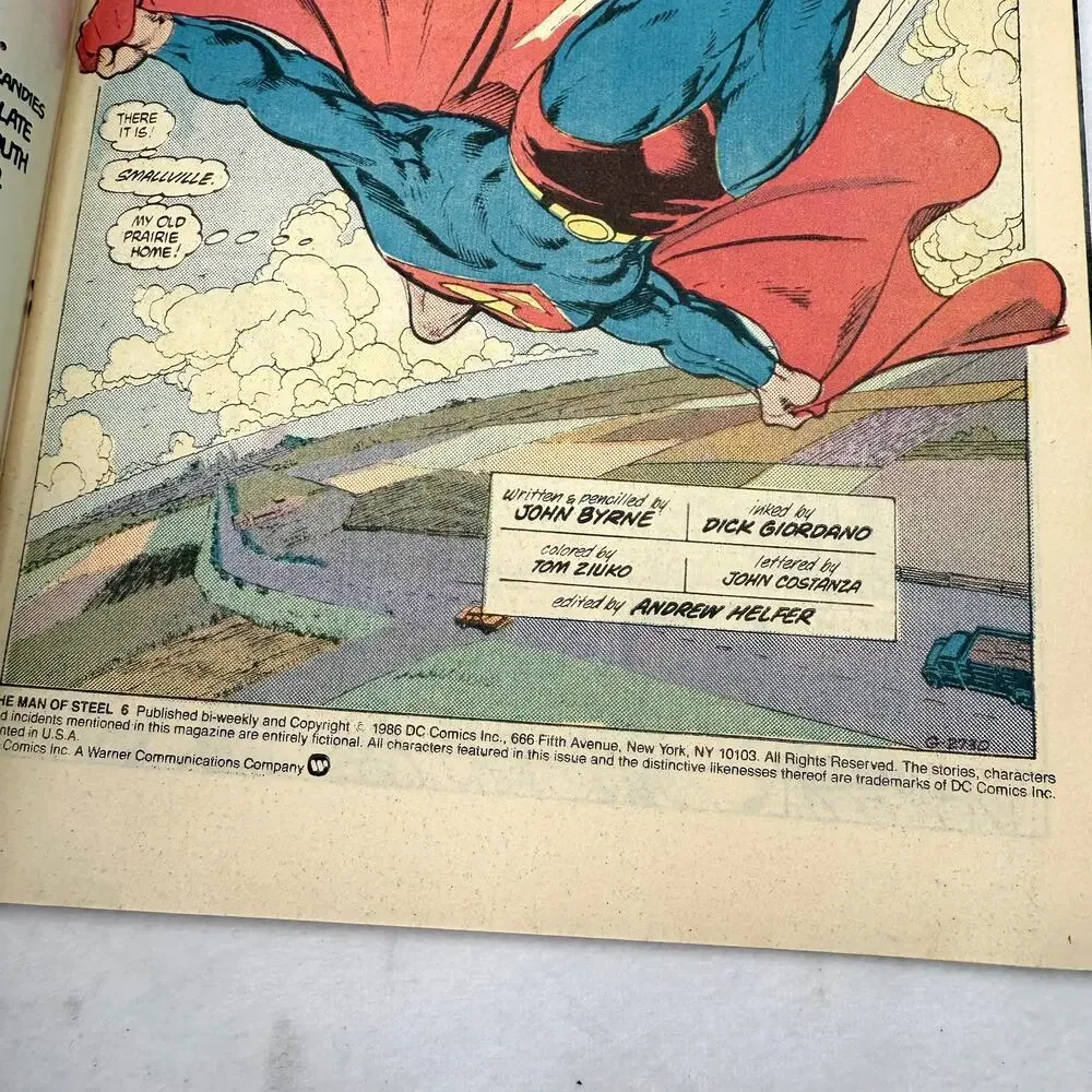 DC Supergirl/ Man of Steel Comics